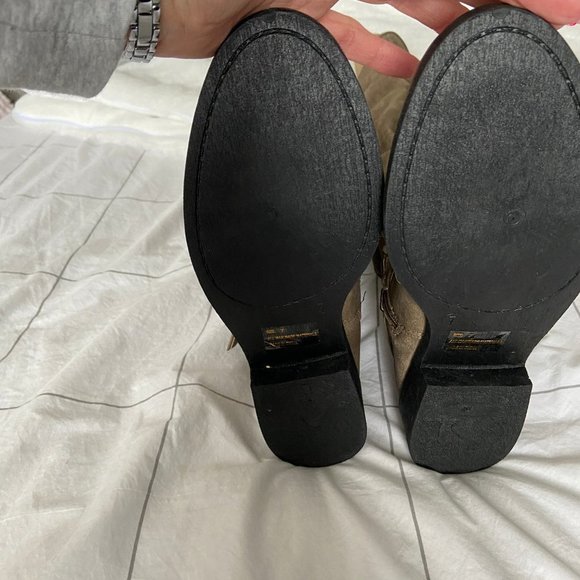 Source Unknown Tan Heeled Boots - Picture 3 of 9